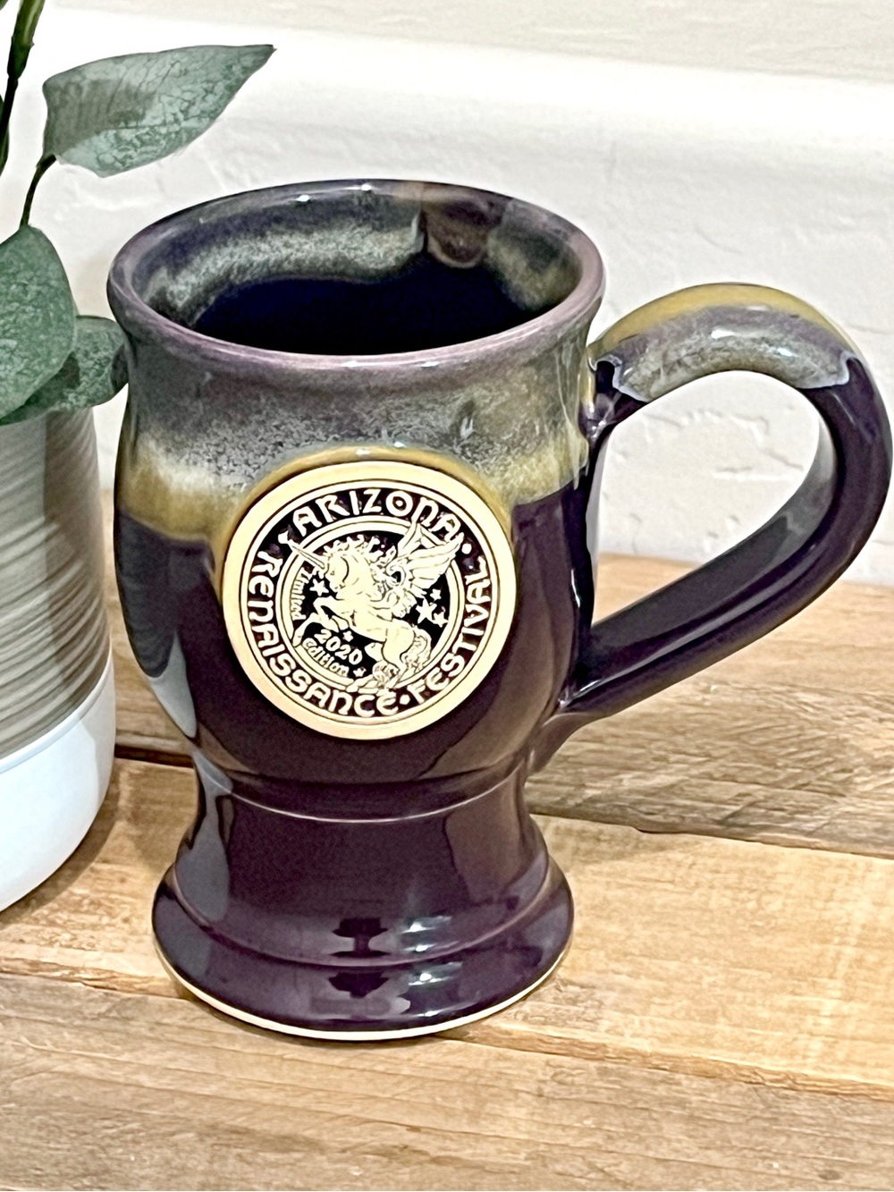 Arizona Renaissance Festival Mug 2020 Limited Edition Unicorn Chalice Grey Fox